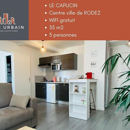 Le Capucin Apartman Rodez Kültér fotó