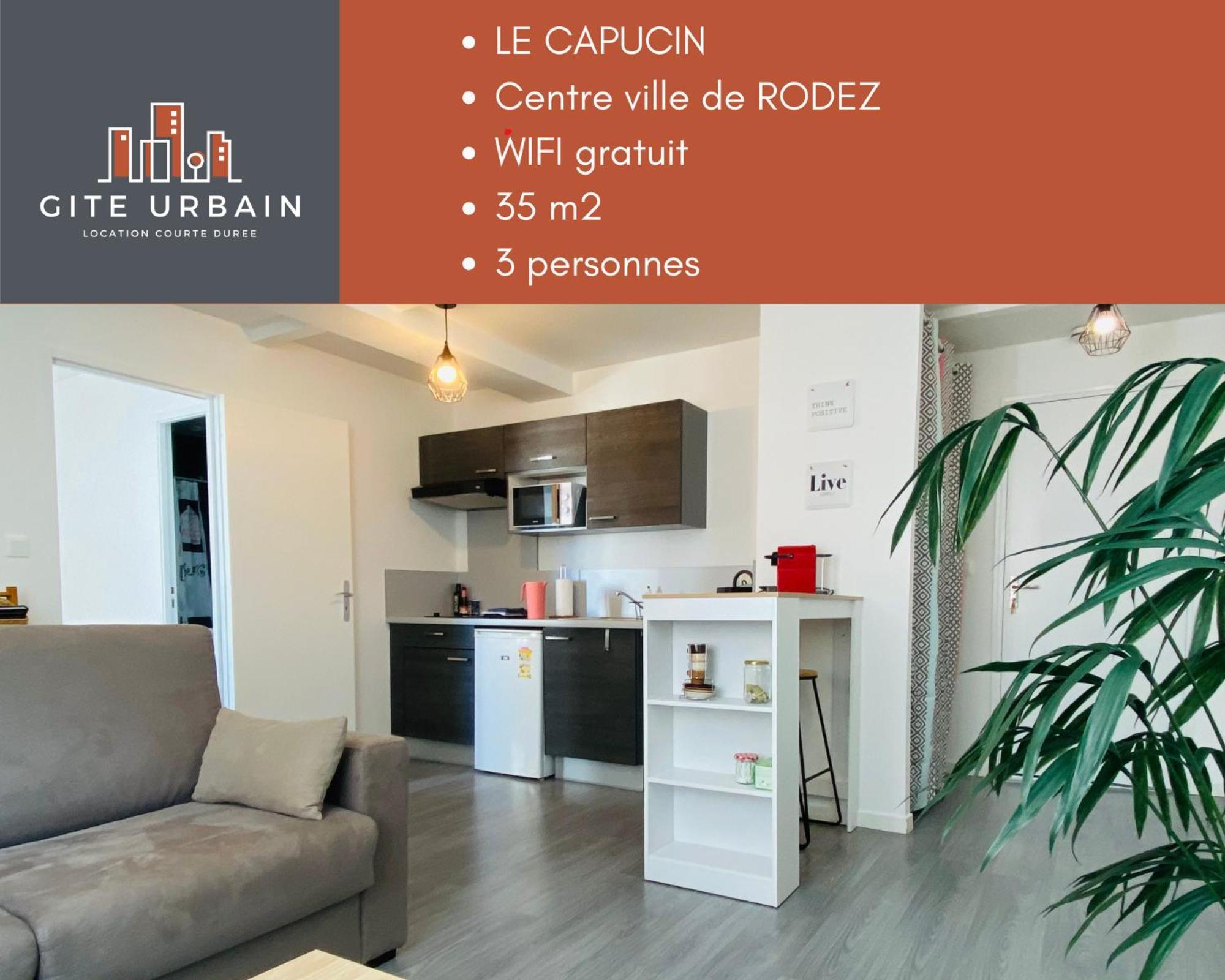 Le Capucin Apartman Rodez Kültér fotó
